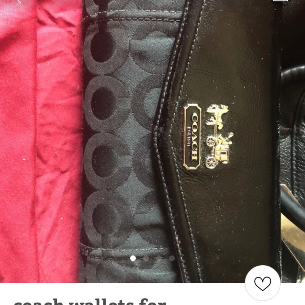 Coach wallet